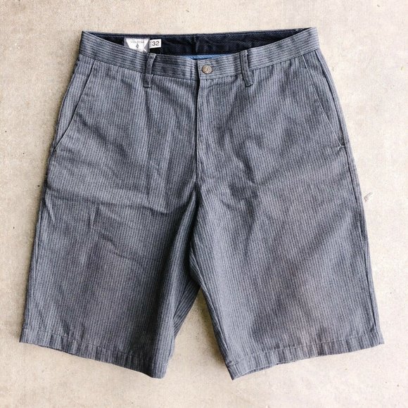 Volcom Frickin Stripe Gray Pinstripe 
